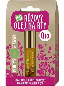 Purity Vision Organic Rose Lip Oil 10ml