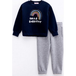 Funky Παιδικό Σετ Φόρμας Γκρι Navy Μπλε 224-717124-2