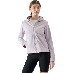 4F Αθλητικό Γυναικείο Μπουφάν Softshell Μακρύ Λιλά 4FWSS25TSOFF320-52S
