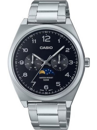 Casio Ανδρικό Ρολόι με Ασημί Μεταλλικό Μπρασελέ MTP-M300D-1AVDF
