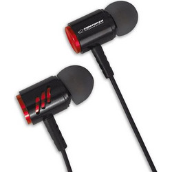 Esperanza EH207 Handsfree In-Ear 3.5mm Black Red