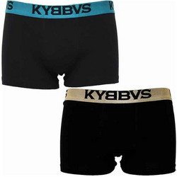 KYBBVS Ανδρικά Μποξεράκια Σετ 2Pack Μαύρα KB675-21-15