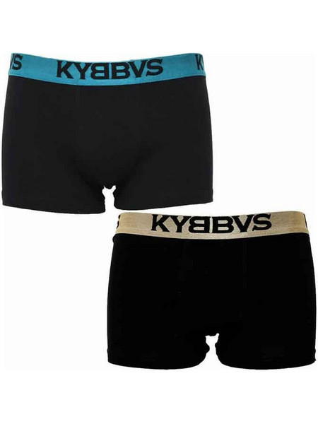 KYBBVS Ανδρικά Μποξεράκια Σετ 2Pack Μαύρα KB675-21-15