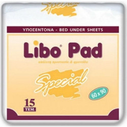 Libo Pad Special Υποσέντονα Ακράτειας 60x90cm 15τμχ
