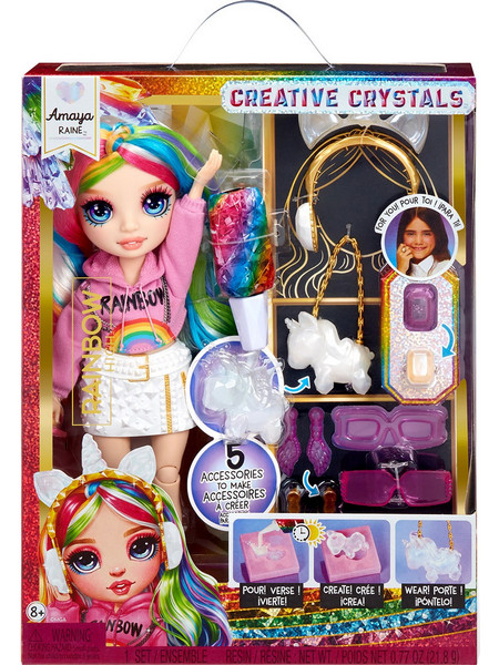 MGA Entertainment Rainbow High Creative Crystals Amaya