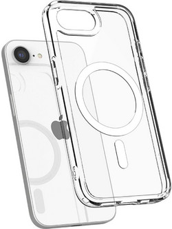 Spigen Ultra Hybrid MagSafe Back Cover Clear/White (iPhone 16e)
