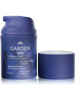 Garden Men Ενυδατικό Serum Προσώπου με Υαλουρονικό 50ml