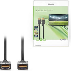 Nedis Καλώδιο HDMI 2.0 HDMI Male to HDMI Male 10m Black
