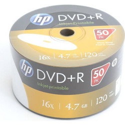 HP HPP1650 Εγγράψιμα DVD+R 16x 4.7GB 50τμχ