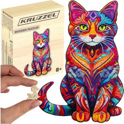 Puzzle Kruzzel Cat 130 Κομμάτια