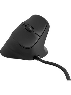 Natec Crake 2 Pro Ενσύρματο Ποντίκι Vertical Black