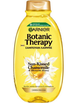 Garnier Botanic Therapy Sun-Kissed Φυτικό Σαμπουάν για Σγουρά Ταλαιπωρημένα & Βαμμένα Μαλλιά 400ml