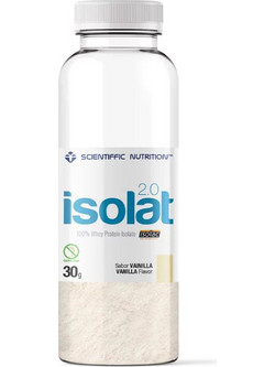 Scientiffic Nutrition Isolat 2.0 Vanilla Πρωτεΐνη Ορού Γάλακτος Χωρίς Γλουτένη 30gr
