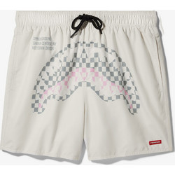 Sprayground Ανδρικό Μαγιό Σορτς με Σχέδια Λευκό 910SWM2020