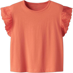 Name It Παιδικό T-Shirt Κοραλί 13237971
