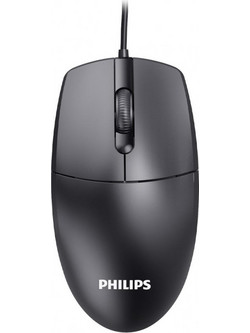 Philips SPK7247 Ενσύρματο Ποντίκι Black