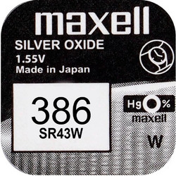 Maxell 386/SR43W/SR43 1τμχ