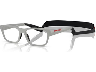 Prada PS03RV 13Z1O1 Ανδρικός Σκελετός Γυαλιών Οράσεως Κοκάλινος Άσπρος