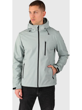 Brunotti Ανδρικό Μπουφάν Softshell Γκρι 1-2331180003-6508