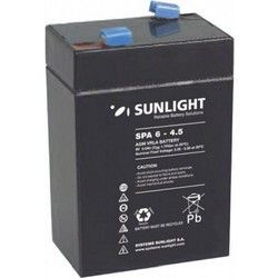 Sunlight SPA6-4.5 Μπαταρία VRLA-AGM 6V 4.5Ah