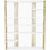 Hanah Home Jenny Βιβλιοθήκη 120x29.6x160cm 875ZNA4519