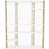 Hanah Home Jenny Βιβλιοθήκη 120x29.6x160cm 875ZNA4519