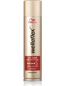 Wella Wellaflex UV Λακ Μαλλιών Πολύ Δυνατό Κράτημα 250ml