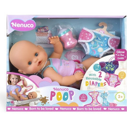 Giochi Preziosi Nenuco Πάνα Ποπό Μωρό με Πάνες που Φωσφορίζουν στο Σκοτάδι
