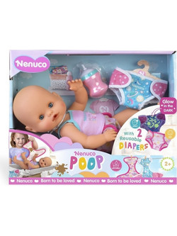 Giochi Preziosi Nenuco Πάνα Ποπό Μωρό με Πάνες που Φωσφορίζουν στο Σκοτάδι