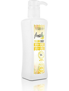 Salerm Biokera Fresh Yellow Shot Φυτικό Σαμπουάν για Φριζάρισμα 300ml