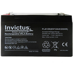 Invictus FL6120 Μπαταρία VRLA 6V 12Ah