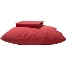 Anna Riska Σεντόνι King Size Βαμβακοσατέν 280x275 Fashion 1 Deep Red