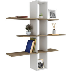 HomeMarkt Dominic Βιβλιοθήκη Τοίχου 96x19.5x101cm HM.897611