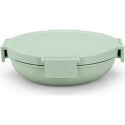 Brabantia Make&Take Δοχείο Φαγητού Πλαστικό Κατάλληλο για Φούρνο Μικροκυμάτων 1Lt Jade Green