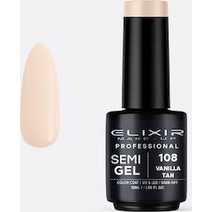 Elixir Semi Gel 108 Vanilla Tan Ημιμόνιμο Βερνίκι Νυχιών 15ml