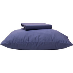 Anna Riska Σεντόνι Ημίδιπλο Βαμβακοσατέν 170x275 Fashion 3 Night Blue