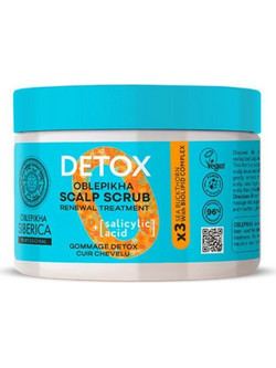 Natura Siberica Oblepikha Detox Scrub Φυτικό Σαμπουάν για Επανόρθωση 300ml