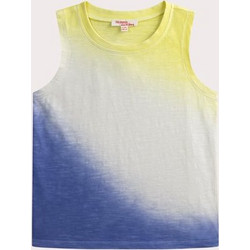 Dpam Παιδικό T-Shirt Αμάνικο Λευκό Κίτρινο Navy Μπλε 25S902U1DEB