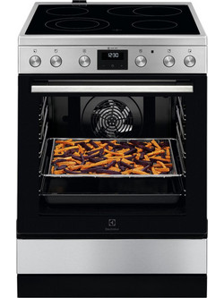 Electrolux LKR64022AX Κουζίνα Ηλεκτρική 73lt με Κεραμικές Εστίες 59.6cm
