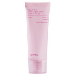 Celimax Heart Pink Tone Up Αντηλιακή Κρέμα Προσώπου Κατά των Πανάδων SPF50+ 40ml