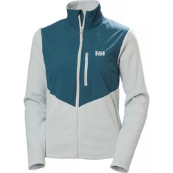 Helly Hansen Daybreaker Γυναικεία Ζακέτα Φούτερ Μακριά με Φερμουάρ Λευκή 49465-462