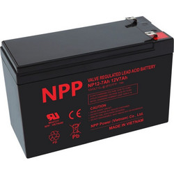 NPP NP12-7 F1 Μπαταρία VRLA-AGM 12V 7Ah