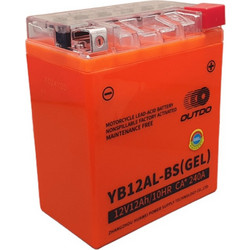 Outdo Μπαταρία Μοτοσυκλέτας YB12AL-BS 240A 12Ah