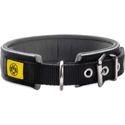 Hunter Borussia Dortmund Κολάρο Σκύλου Μαύρο 4.5x34-41cm