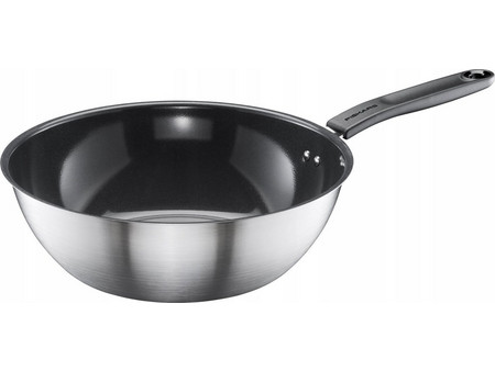 Fiskars Wok Ανοξείδωτο Αντικολλητικό 28cm