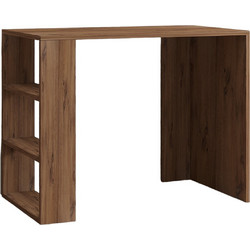 Hanah Home Pelit Γραφείο Ξύλινο με Βιβλιοθήκη 90x50x70cm 835PUQ3822