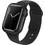 Uniq Legion Πλαστική Θήκη με Προστασία Οθόνης για Apple Watch 7 / 8 / 9 41mm Μαύρη