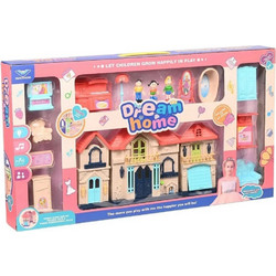Dream Home Κουκλόσπιτο με Αξεσουάρ