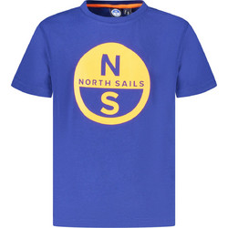 North Sails Παιδικό T-Shirt Κοντομάνικο Μωβ Κίτρινο 795210000-BL0780