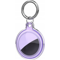 Apple AirTag Case WaterProof Purple